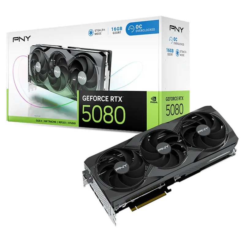 Card màn hình PNY RTX 5080 Triple Fan
