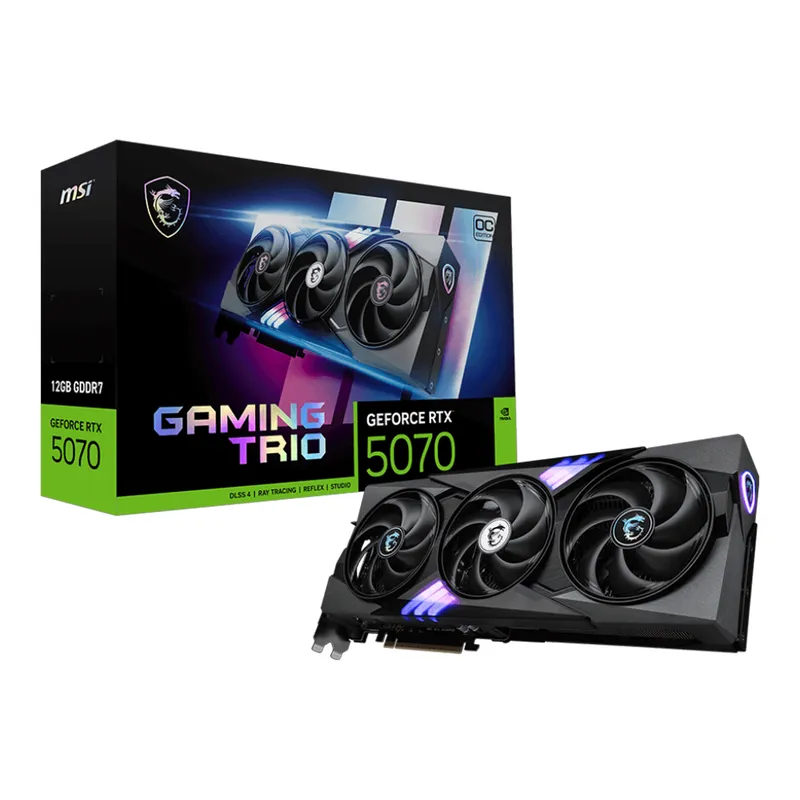 Card màn hình MSI RTX 5070 12G GAMING TRIO OC