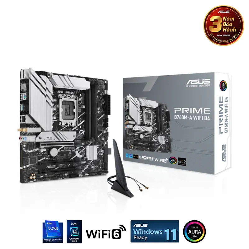 Mainboard ASUS PRIME B760M-A WIFI D4-CSM