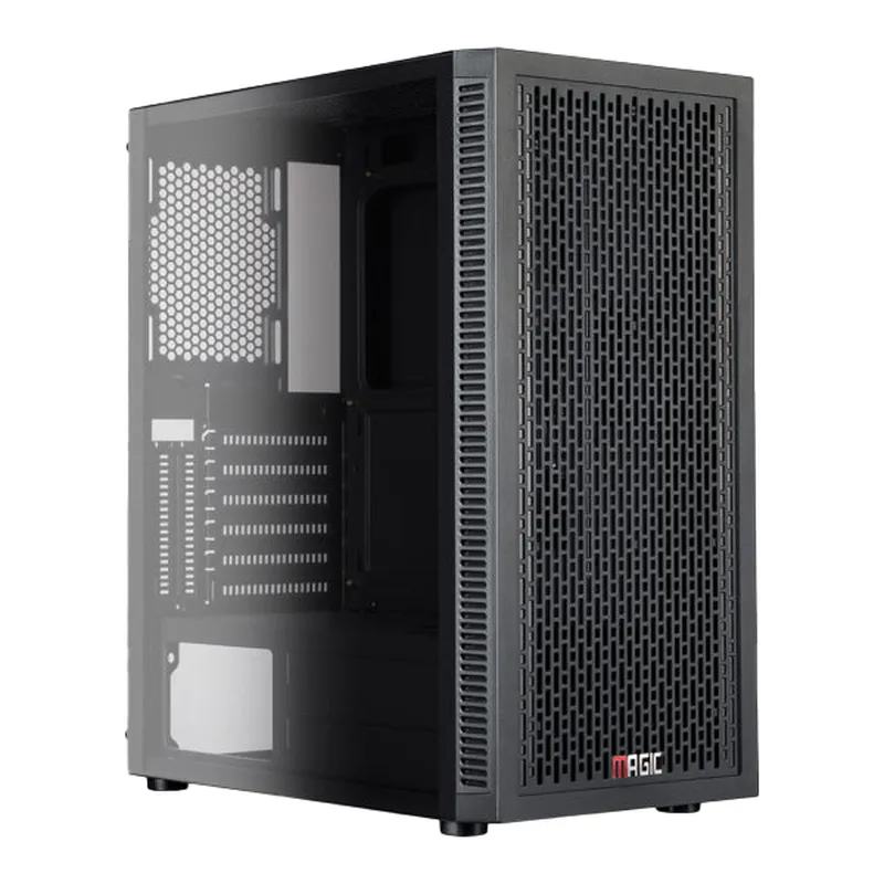 Vỏ Case Magic Luxury I - Black | Full tower, E-ATX, kèm sẵn 4 fan