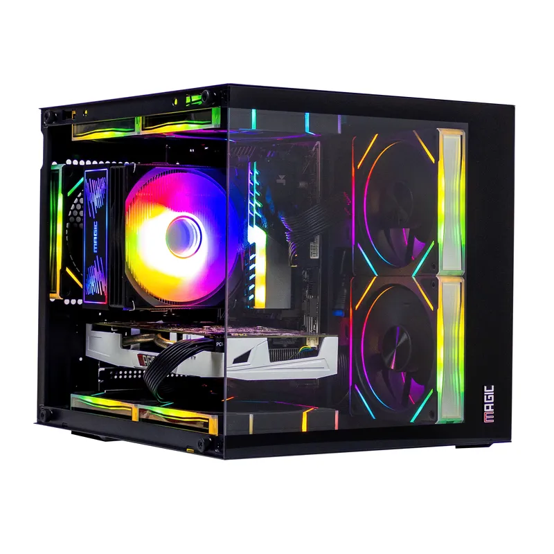 Vỏ Case Magic Aqua M Elite 2025 M-ATX - Black