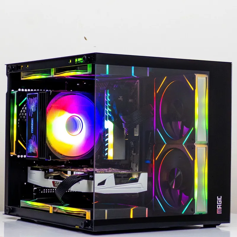 Vỏ Case Magic Aqua M Elite 2025 M-ATX - Black
