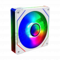 Fan Case Leopard S1 Auto RGB - Trắng | Gió ngược, cắm nguồn trực tiếp