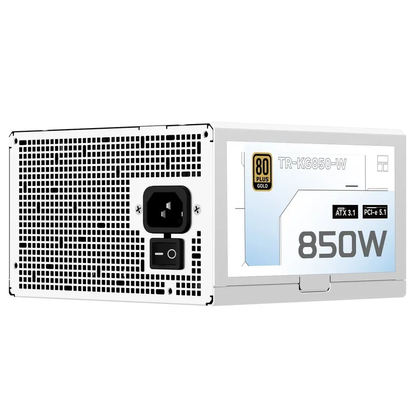 Nguồn Máy Tính Thermalright KG-850 850W | Trắng, 80 Plus Gold, PCIe 5.1