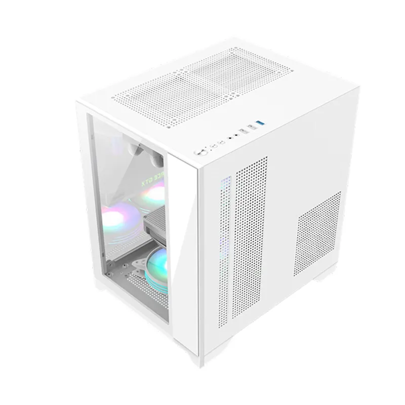 Vỏ Case Magic Aqua M Elite - Trắng | Micro ATX, Không Fan