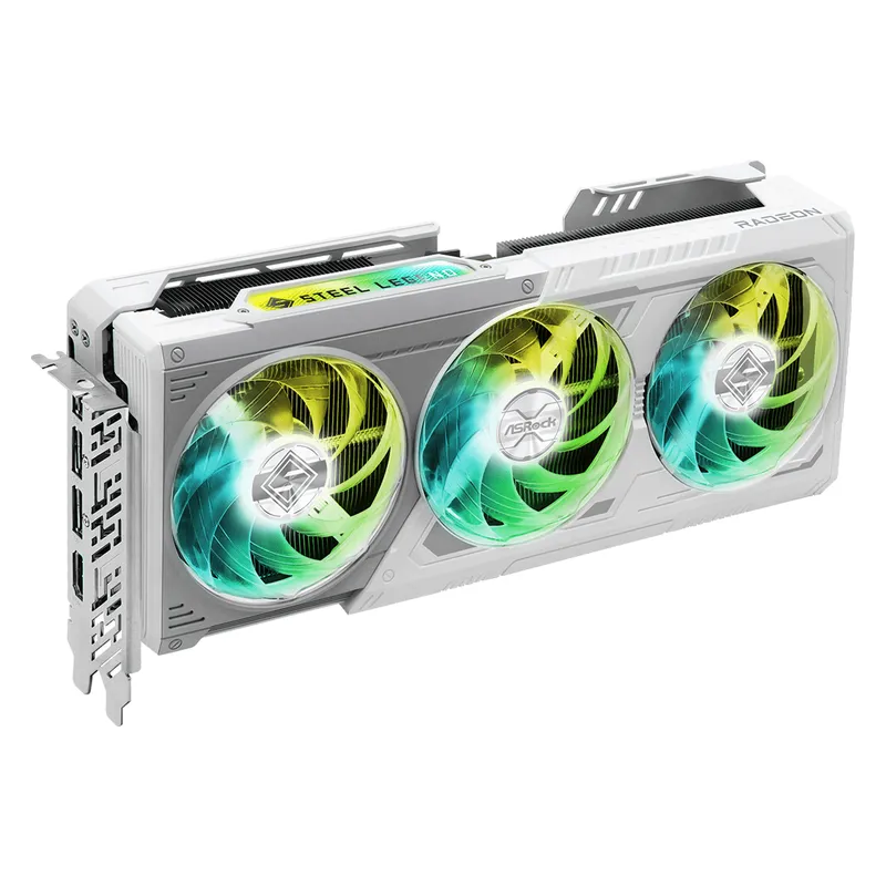 Card màn hình ASRock AMD Radeon RX 9070 Steel Legend 16GB OC