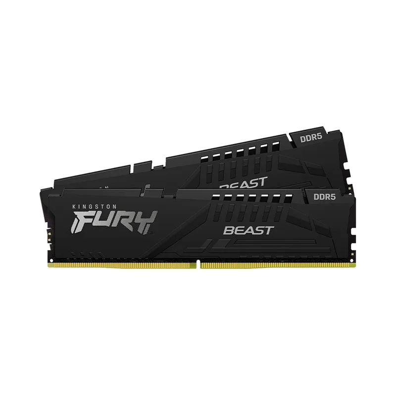 Ram Kingston Fury 32GB 5600MHz DDR5 CL40 DIMM (Kit of 2) FURY Beast Black KF556C40BBK2-32