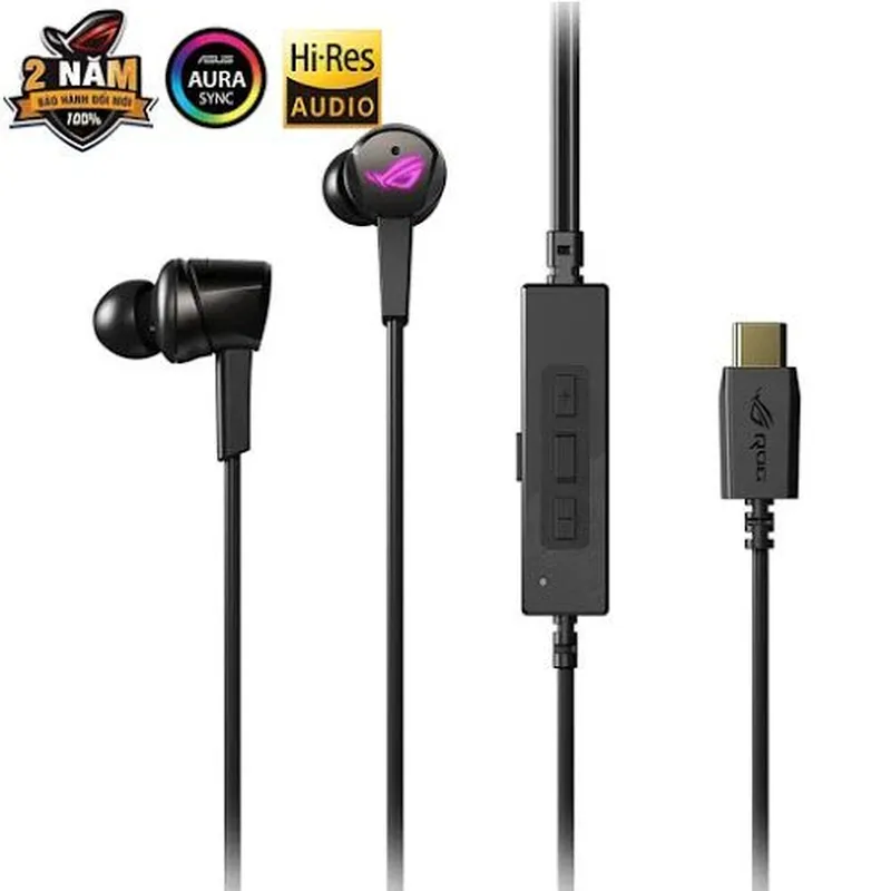 Tai Nghe Asus ROG Cetra RGB In-Ear Headset