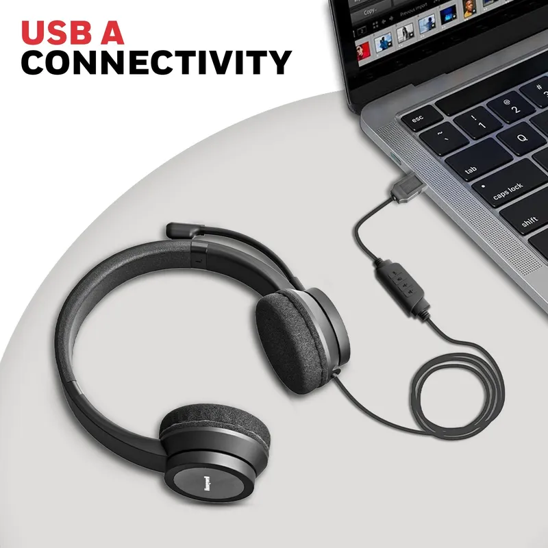 Tai nghe văn phòng Honeywell Trueno U30 (HC000602/AUD/WHP/BLK/USB)
