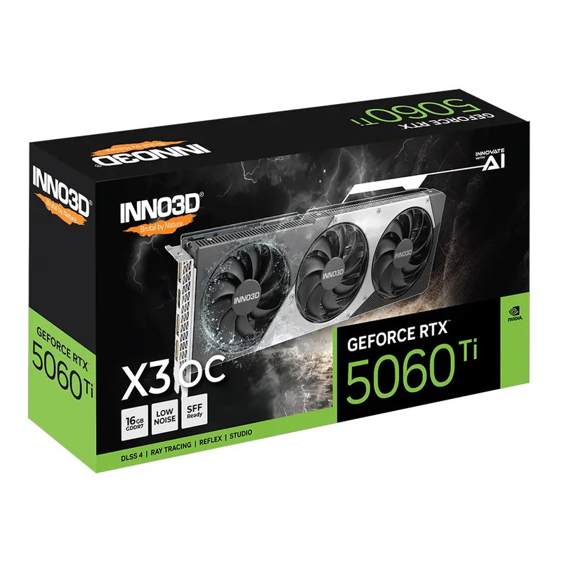 Card màn hình INNO3D RTX 5060 Ti 16GB X3 OC