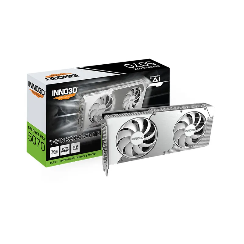 Card màn hình INNO3D RTX 5060 Ti TWIN X2 OC White 8GB GDDR7