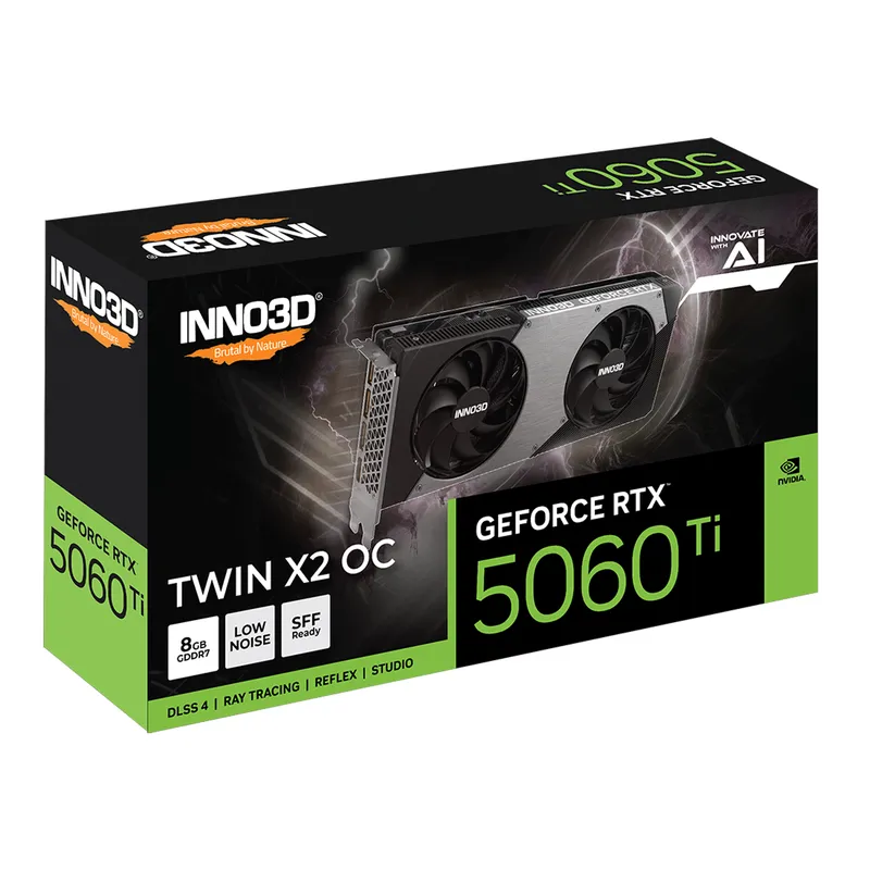 Card màn hình INNO3D RTX 5060 Ti 8GB Twin X2 OC