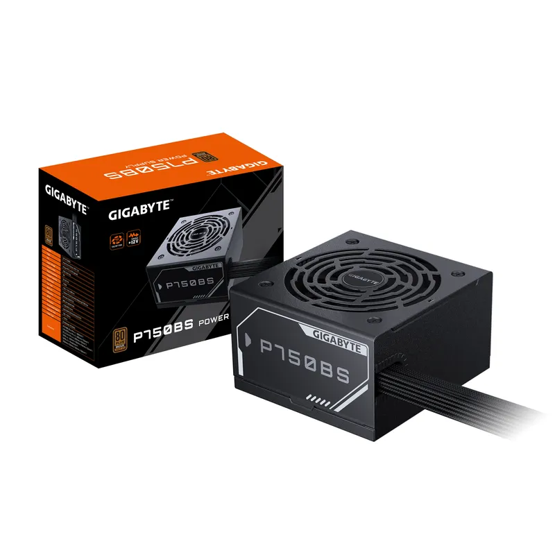 Nguồn Máy Tính Gigabyte P750BS 750W - Đen | 80 Plus Bronze (GP-P750BS)