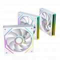 Fan Case Leopard Prism 4RS Ultra ARGB - Trắng, gió ngược, fan lẻ