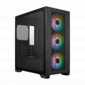 Vỏ Case Cooler Master Elite 301 - Đen | Kèm 3 fan led (E301-KGNN-S00)