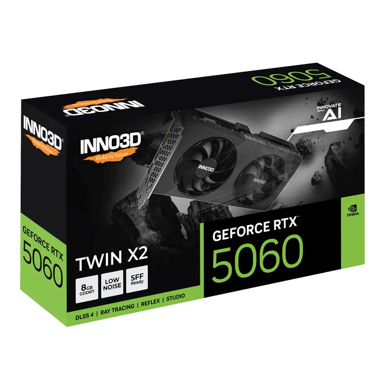 Card màn hình INNO3D RTX 5060 TWIN X2