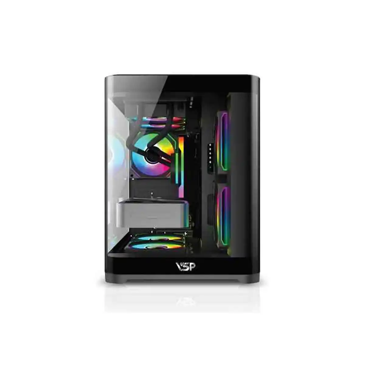  Dàn Pc Gaming Đen B760M I5 13400F 16GB RTX 5060  Kèm Màn Hình 24inch 180Hz 