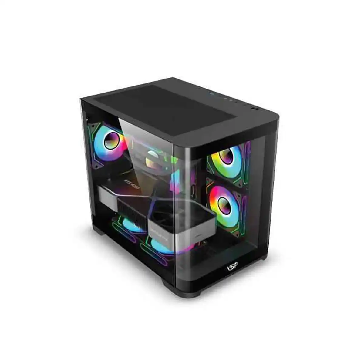  Dàn Pc Gaming Đen B760M I5 13400F 16GB RTX 5060  Kèm Màn Hình 24inch 180Hz 