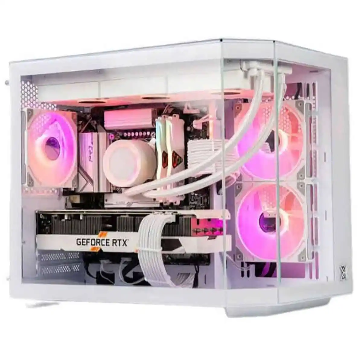  Dàn Pc Gaming Trắng B650 R5 7500F 16GB RTX 5060  Kèm Màn Hình 27inch 180Hz 
