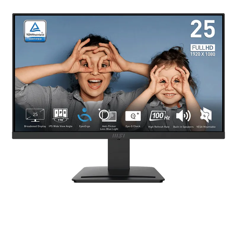 Màn Hình Máy Tính văn phòng MSI Pro MP253 | 24.5 inch, Full HD, IPS, 100Hz, 1ms