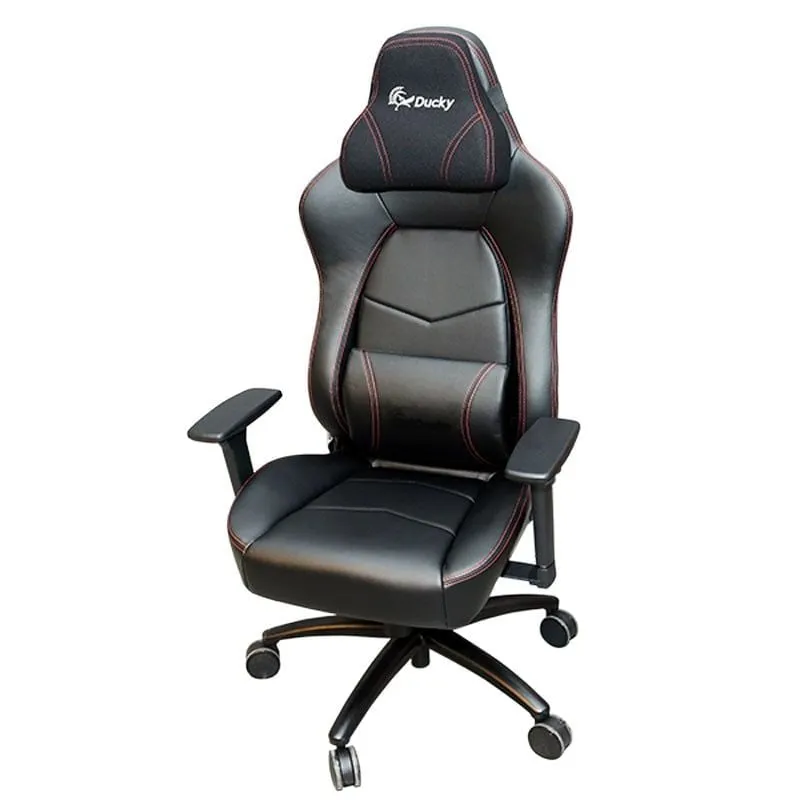Ghế gaming Ducky Hurricane Gaming Chair - Đen