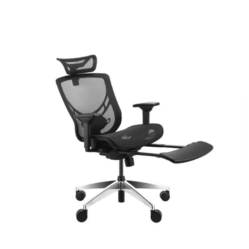 Ghế công thái học GTCHAIR Ivino MT | Màu đen, kèm gác chân