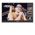 Màn Hình Máy Tính di động AOC 16T20 | 15.6 inch, Full HD, IPS, 60Hz, 5ms, 16.7 triệu màu, USB-C, kèm Foldable Smart Cover