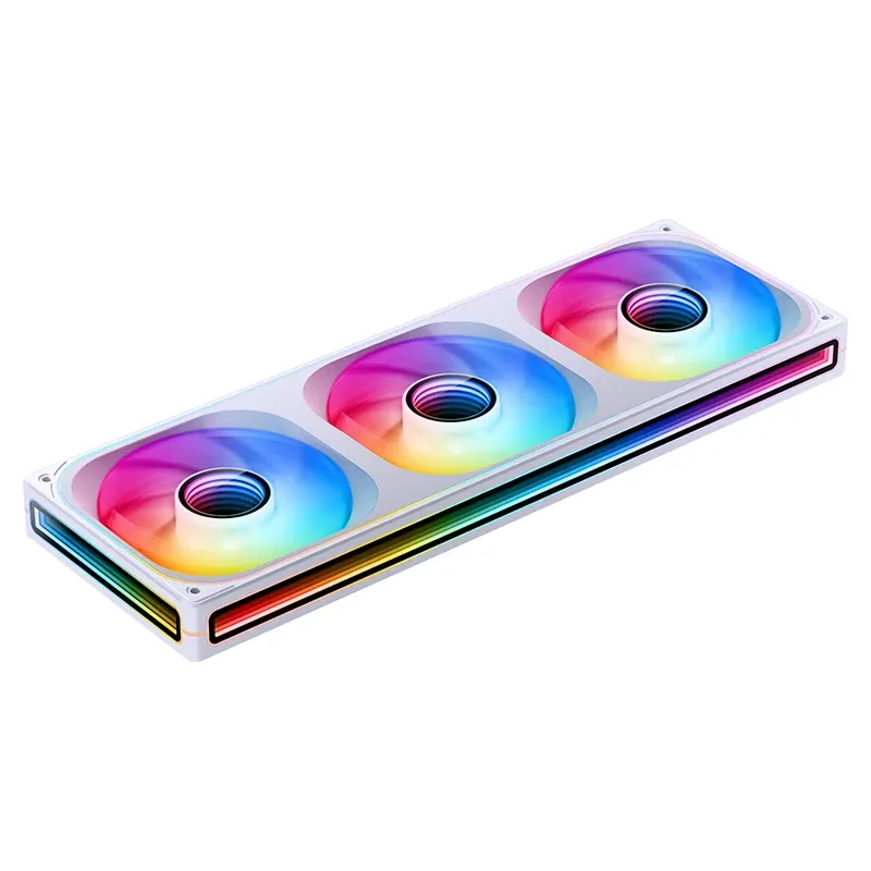 Fan Case liền khối Jonsbo ZB-360 ARGB - Trắng | Gió ngược