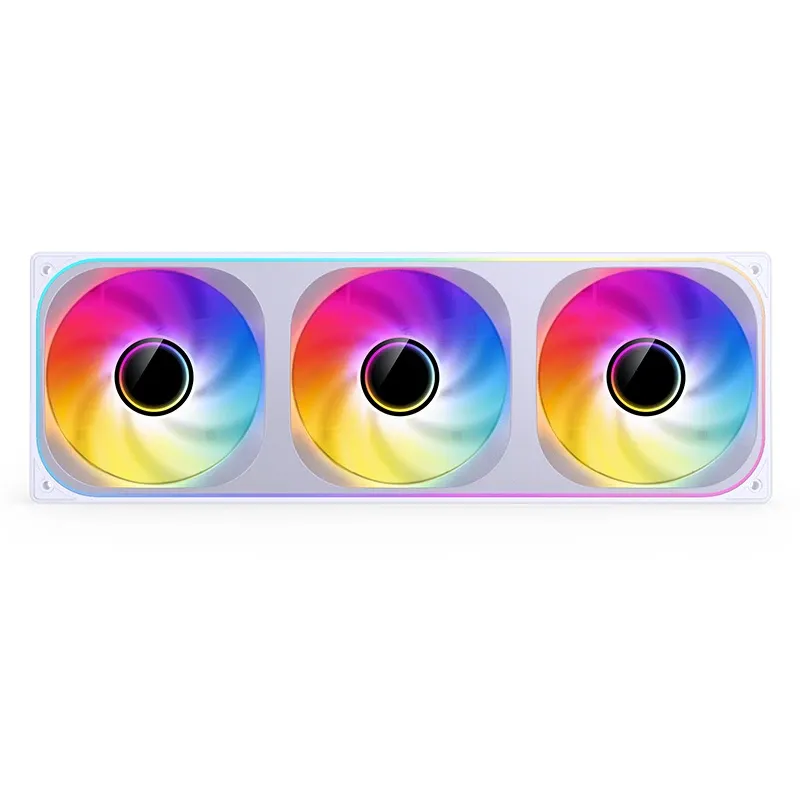Fan Case liền khối Jonsbo ZB-360 ARGB - Trắng | Gió ngược