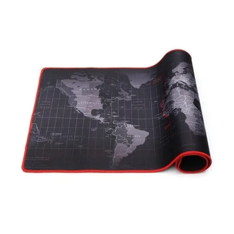 Lót chuột Gaming Bản Đồ (800*300*4mm/ Size lớn/ Trơn/ Có viền)