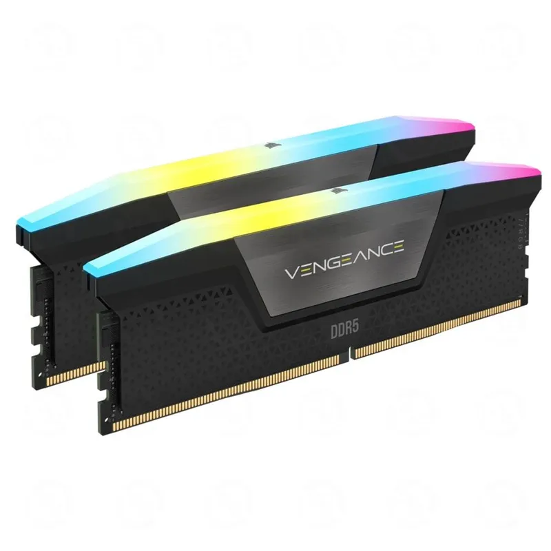 Ram 5 64G bus 5600 Corsair Vengeance RGB BLACK 2X32G cas40 CMH64GX5M2B5600C40