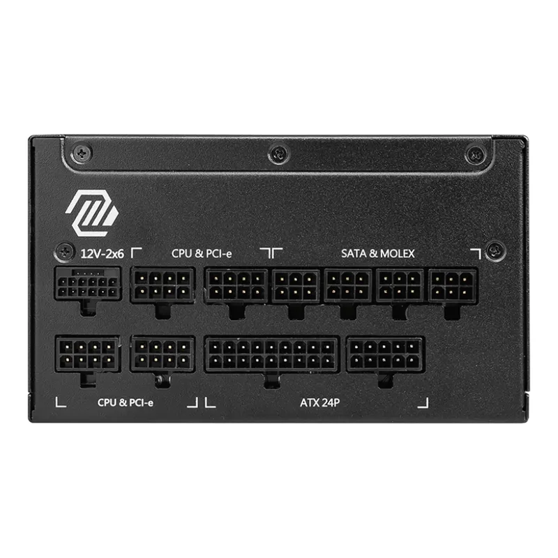 Nguồn Máy Tính MSI MAG A1000GL PCIe 5.0 | 80 Plus Gold, Full Modular