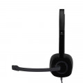 Tai Nghe Logitech H151 STEREO HEADSET (Đen)