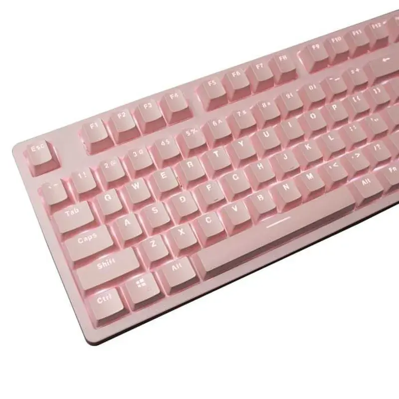 Bàn Phím Cơ E-Dra EK387 Dream Pink Gaming Led TKL Red Switch (Hồng)