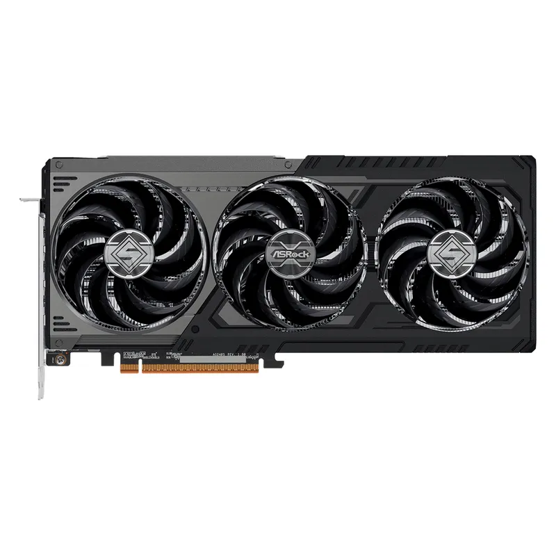 Card màn hình ASRock AMD Radeon RX 9070 XT Steel Legend Dark 16GB