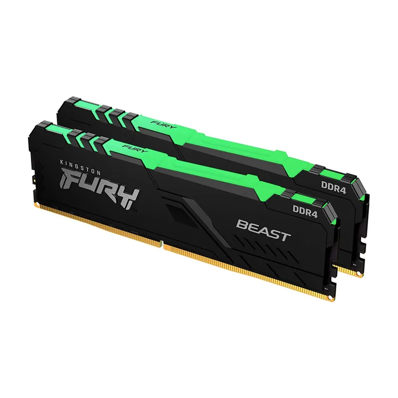 Ram PC Kingston HyperX Fury Beast RGB 32GB DDR4 3200MHz (KF432C16BBAK2/32) (1x32GB)