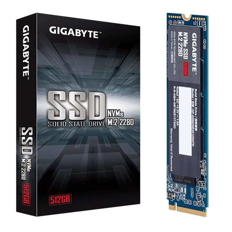 Ổ Cứng Ssd Gigabyte 512Gb M2 Nvme Pcie Gen3X4 2280(GPGSM2NE3512GNTD)
