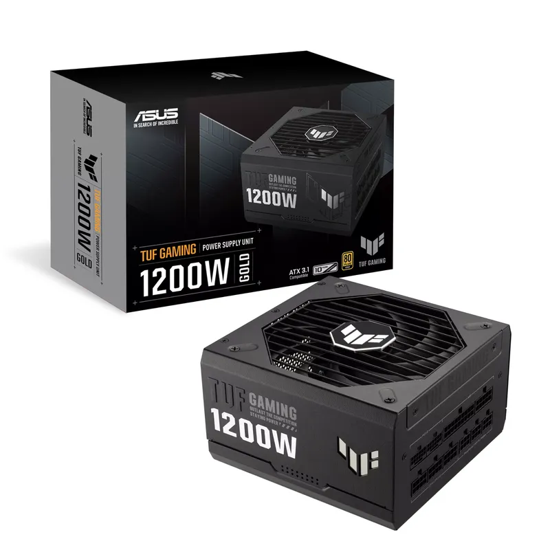 Nguồn Máy Tính Asus TUF Gaming 1200W Gold ATX3.0 ( Pci Gen 5.0 /80 Plus Gold/Màu Đen/Full Modular)