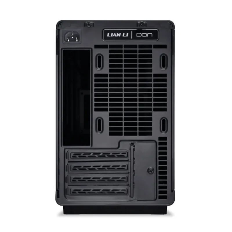 Vỏ Case Lian Li A3 M-ATX - Đen | Mặt gỗ, nắp hông lưới