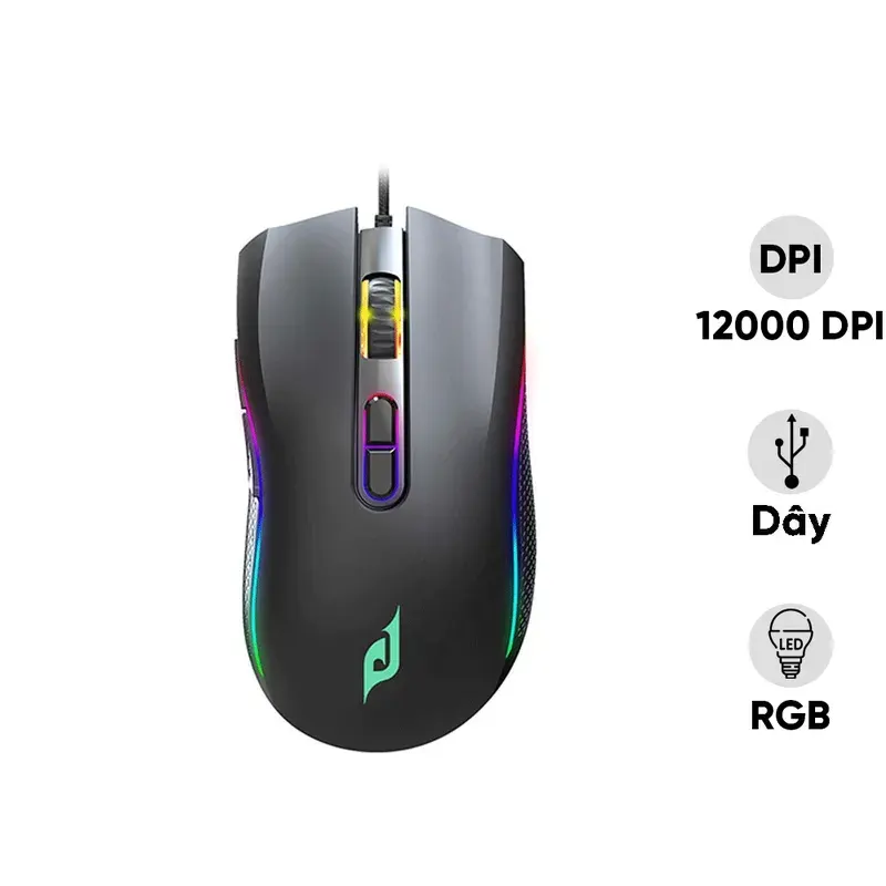 Chuột Gaming E-Dra EM624 (Đen)