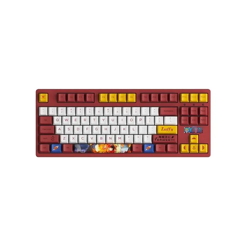Bàn phím cơ AKKO 3087 RF One Piece - Luffy (AKKO switch v3 - Cream Blue)