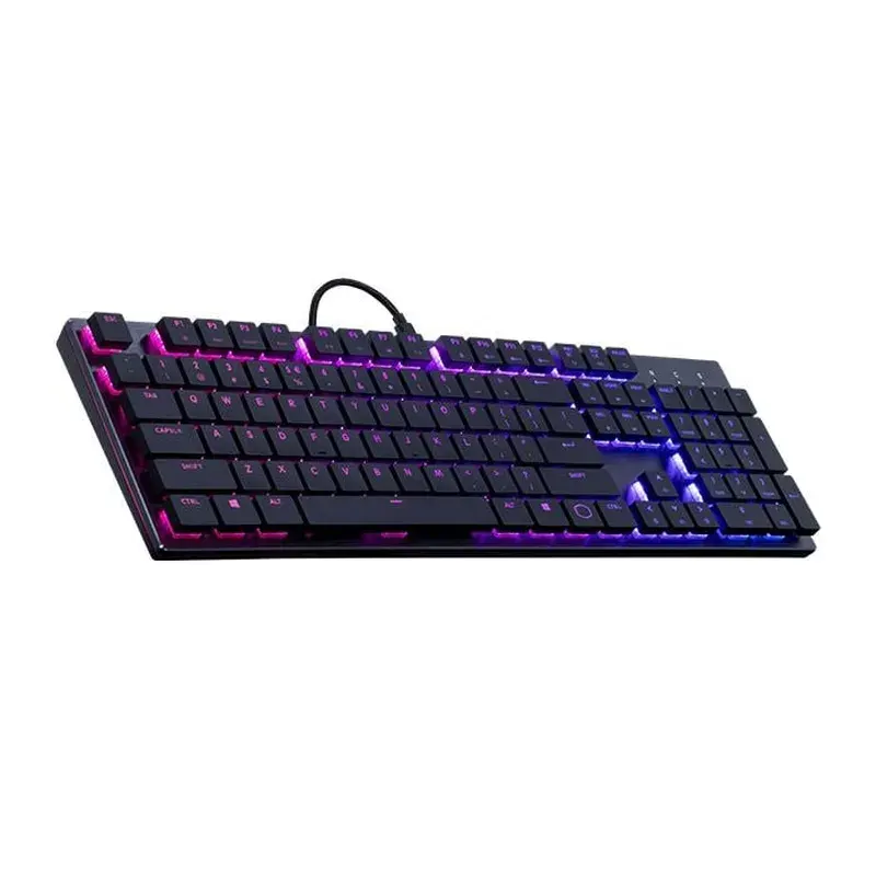 Bàn Phím Cơ Cooler Master SK650 RGB | Đen, Low Profile, Cherry MX, Red Switch (SK-650-GKLR1-US)