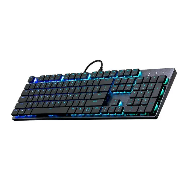 Bàn Phím Cơ Cooler Master SK650 RGB | Đen, Low Profile, Cherry MX, Red Switch (SK-650-GKLR1-US)