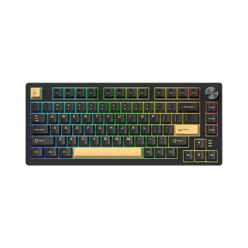 Bàn phím cơ Dare-U EK75 Rapid Trigger Black | Magnetic Switch