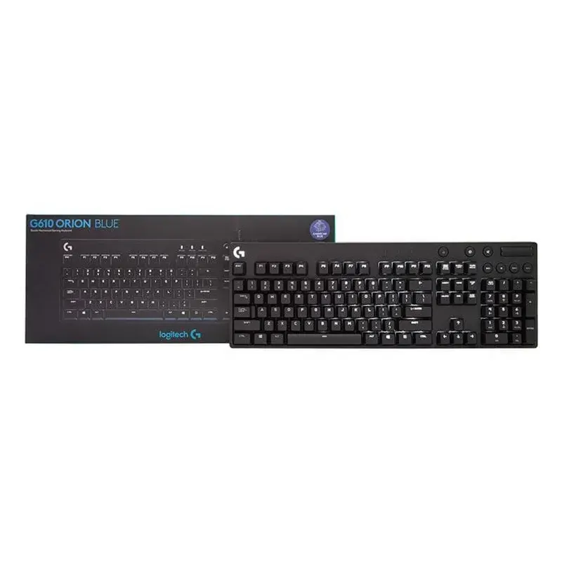 Bàn Phím Cơ Logitech G610 Orion Cherry MX Blue Switch (Đen)