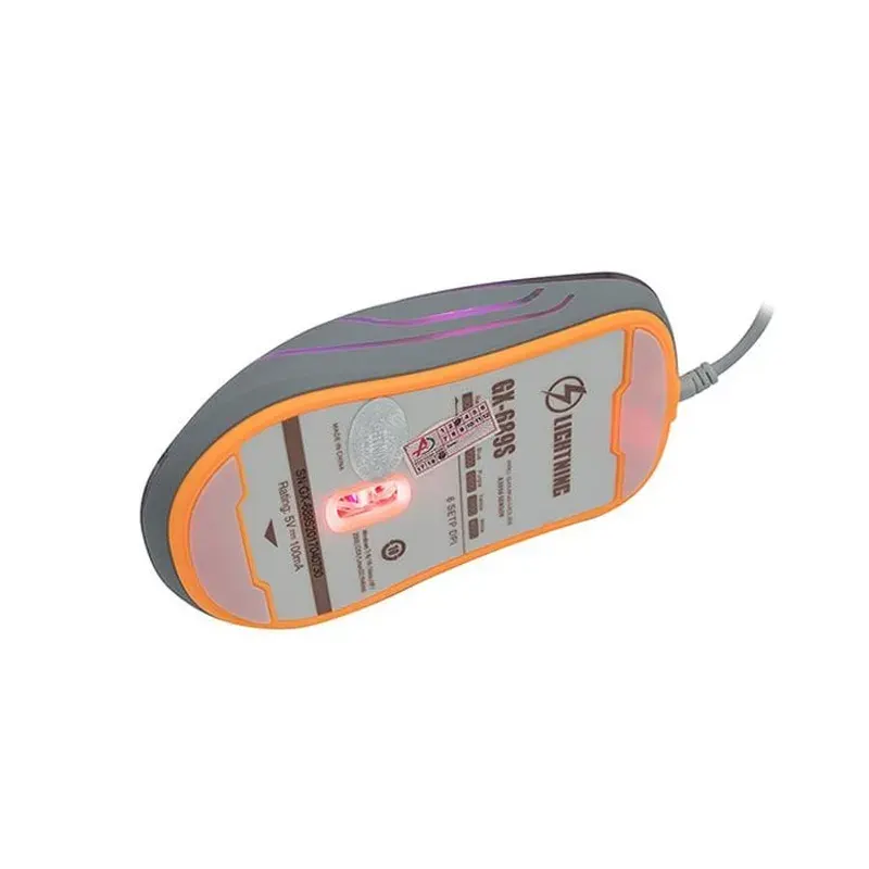 Chuột Lightning GX689S Led Gaming (Đen)