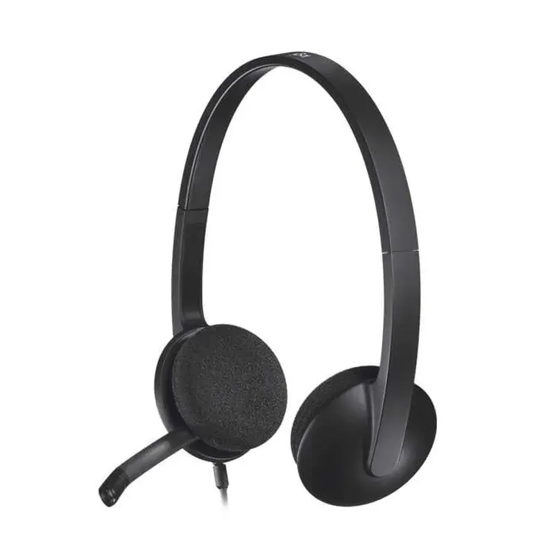 Tai Nghe Logitech H340 Noise-cancelling-mic HEADSET (Đen)