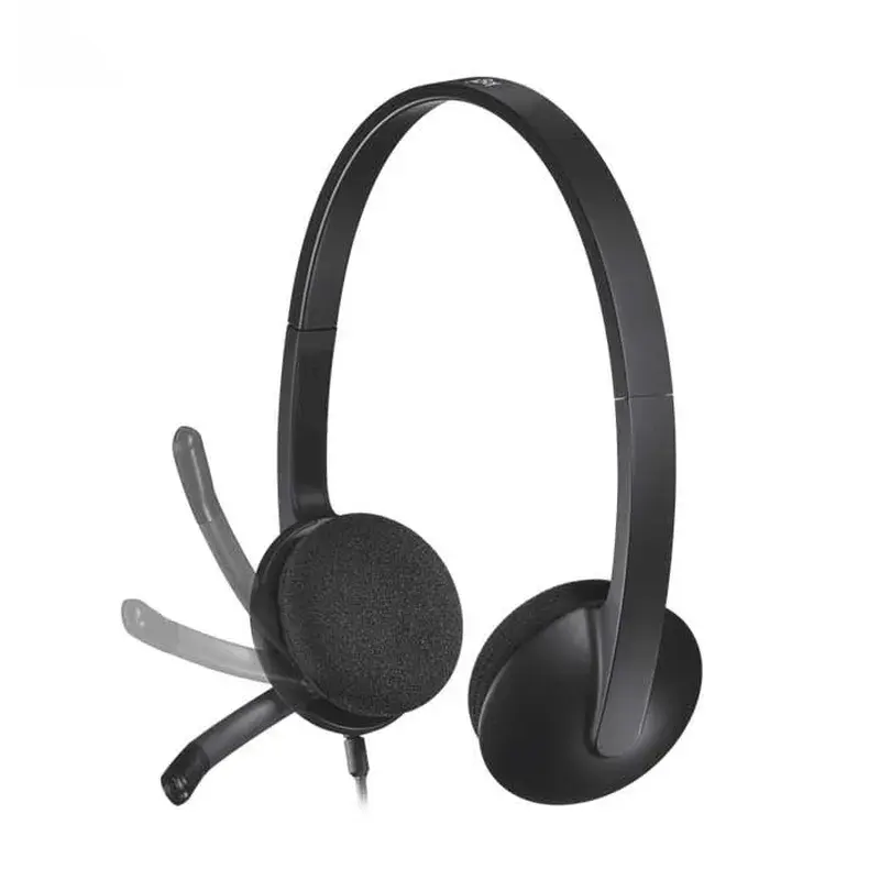 Tai Nghe Logitech H340 Noise-cancelling-mic HEADSET (Đen)