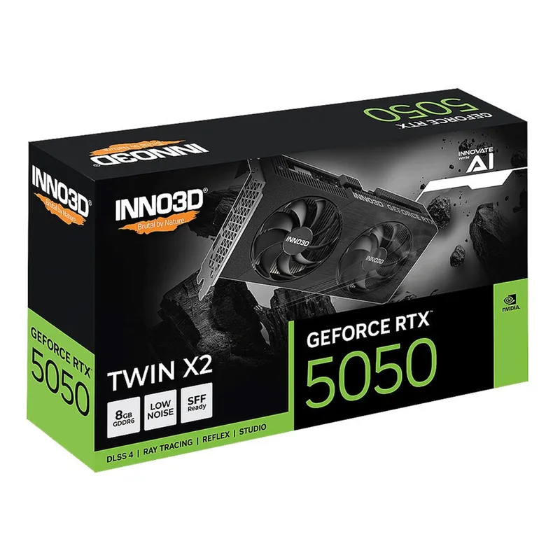 Card màn hình INNO3D RTX 5050 TWIN X2 (N50502-08D6-174071N)