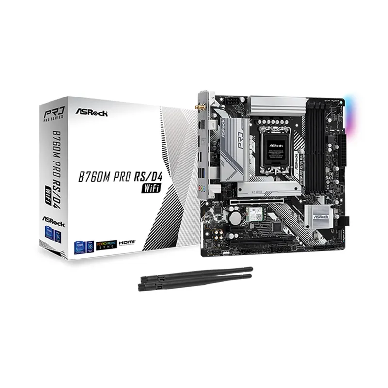 Mainboard cũ Asrock B760M PRO RS/D4 WiFi